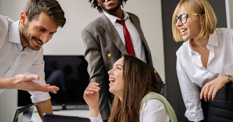 They laugh a little harder at your jokes than everyone else does