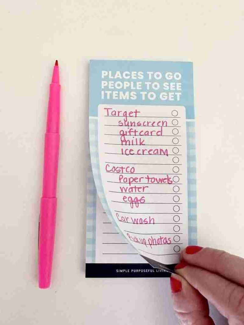 Plan Errands Strategically
