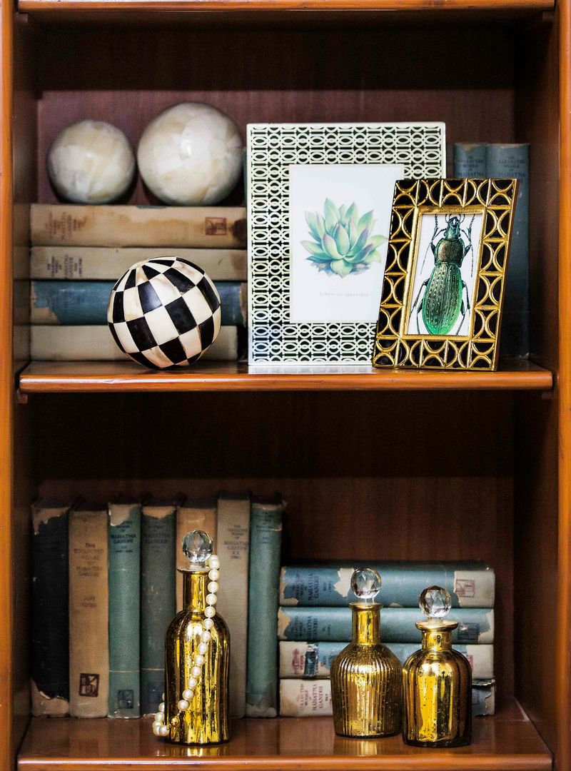 Curated Bookshelf Styling