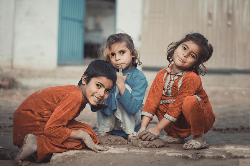 Playing in the Dirt or Sand for Hours