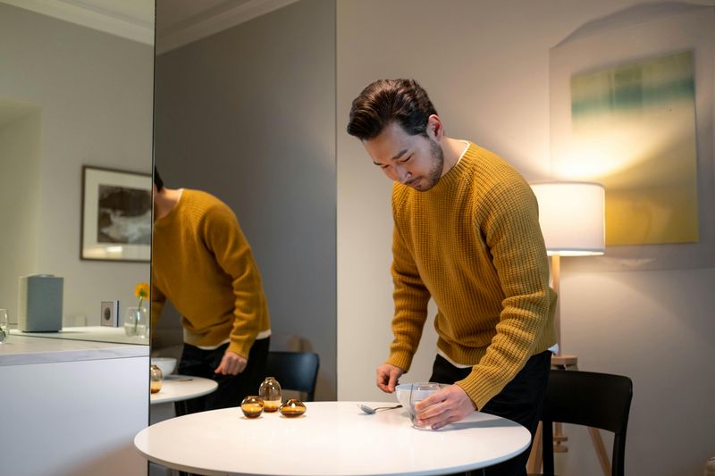 His Living Space Tells Stories