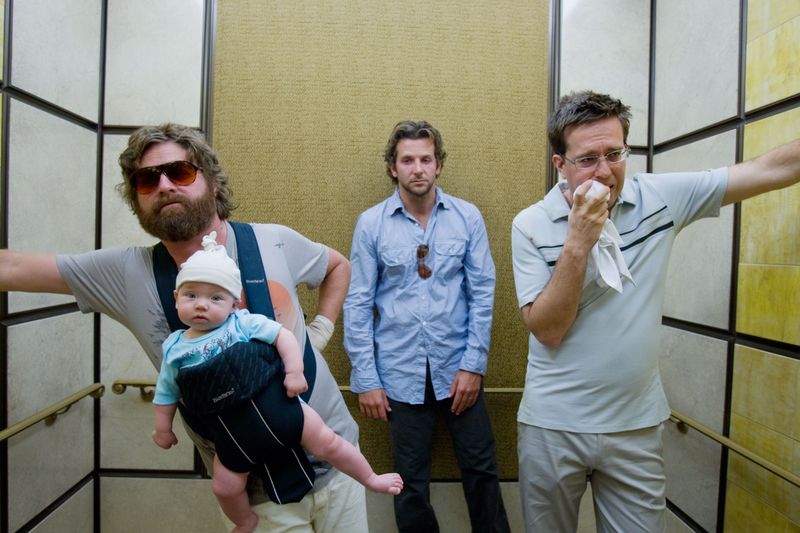 The Hangover (2009) – Jokes about roofies and gender identity