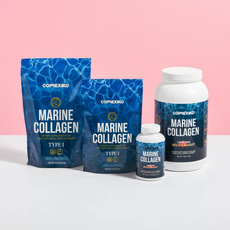 Collagen powders marketed like they’re a facelift in a scoop