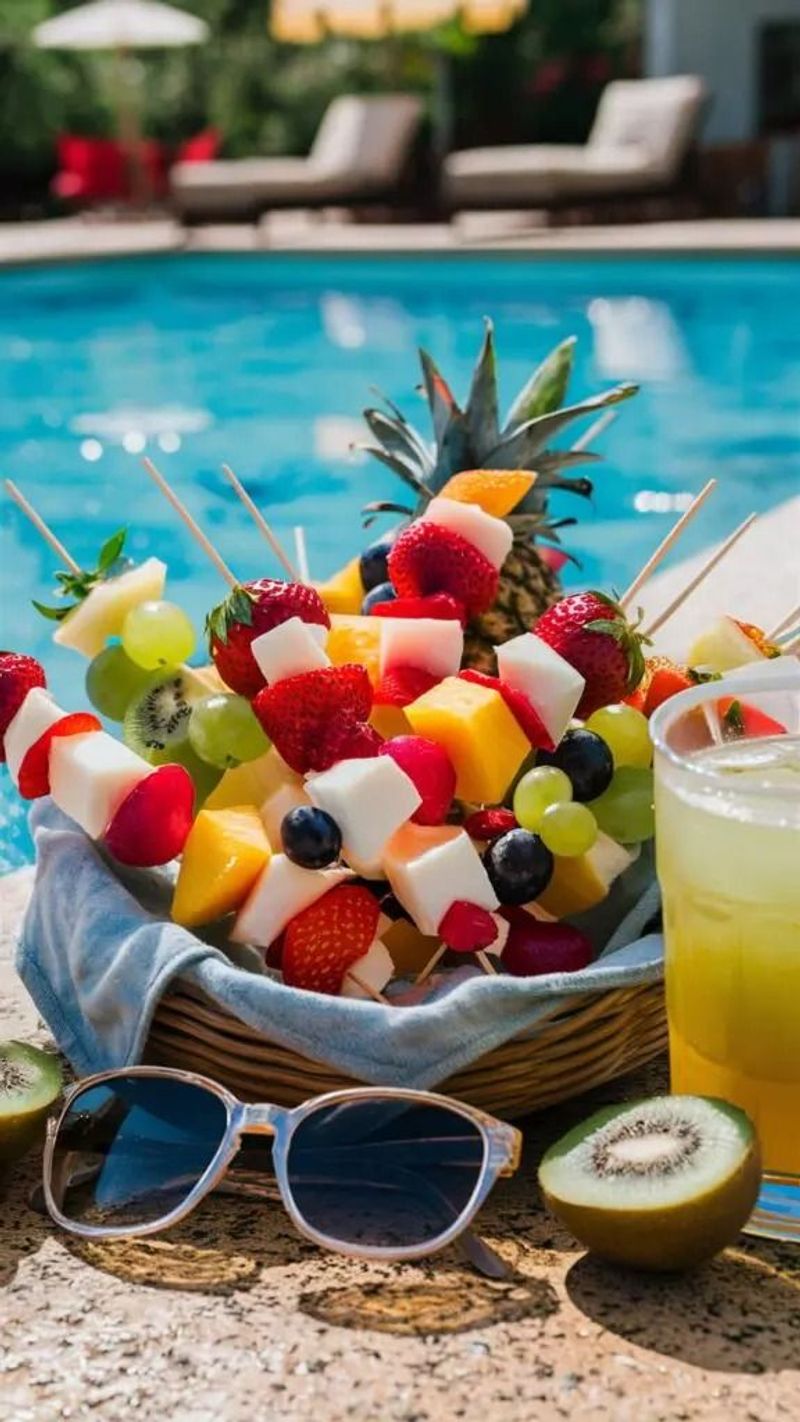 Tropical Fruit Skewers