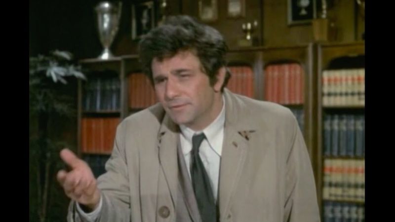 “Just one more thing…” – Lt. Columbo, Columbo