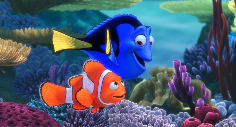 Ellen DeGeneres as Dory in Finding Nemo