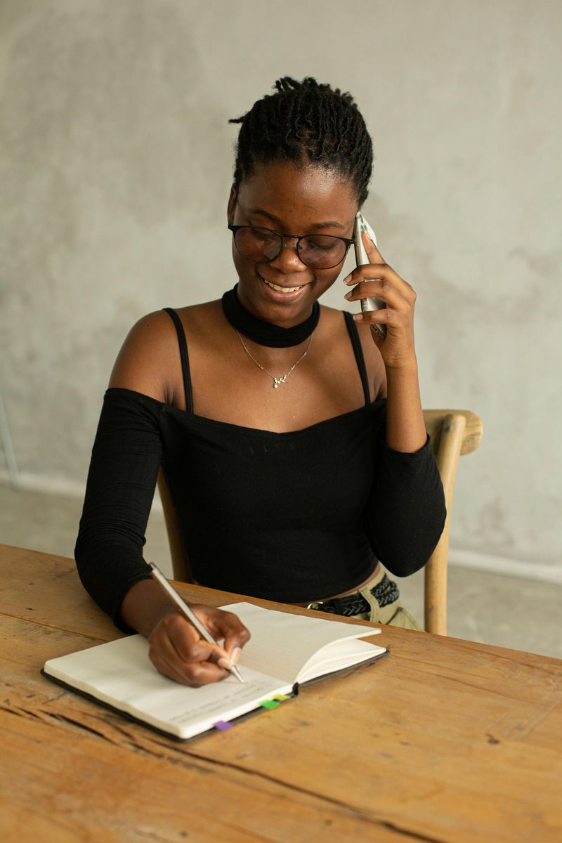 Writing Down Phone Numbers
