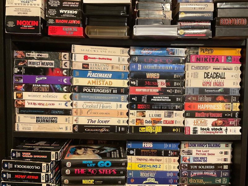 VHS Tape Collection