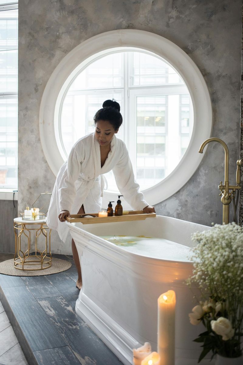 A Long, Aromatherapy Bath