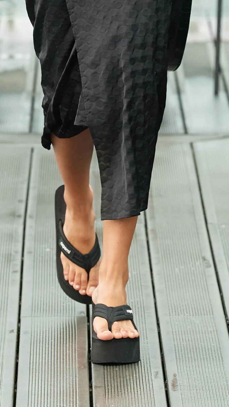 Platform Flip-Flops or Wedge Sandals