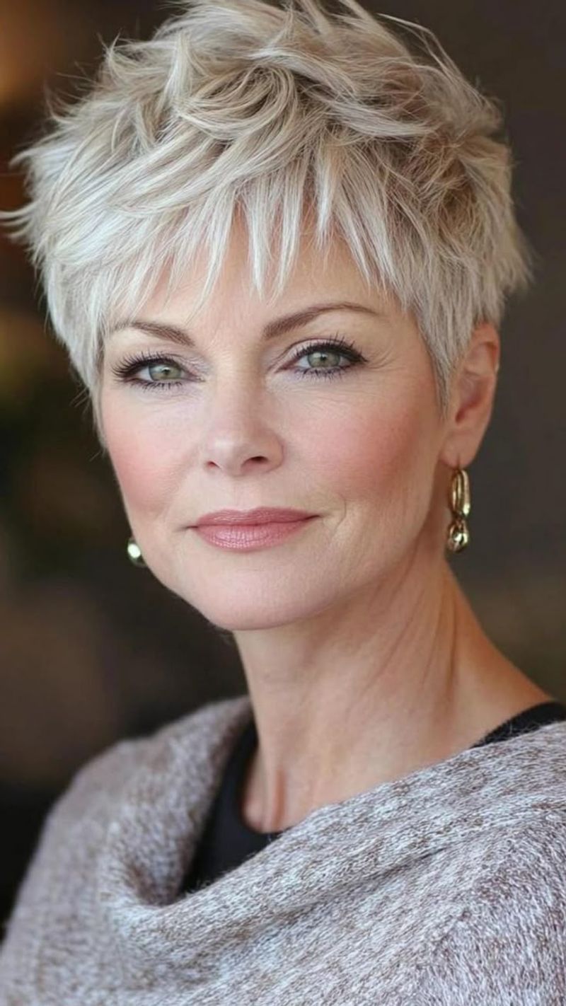 Tapered Cut with Volume at the Crown