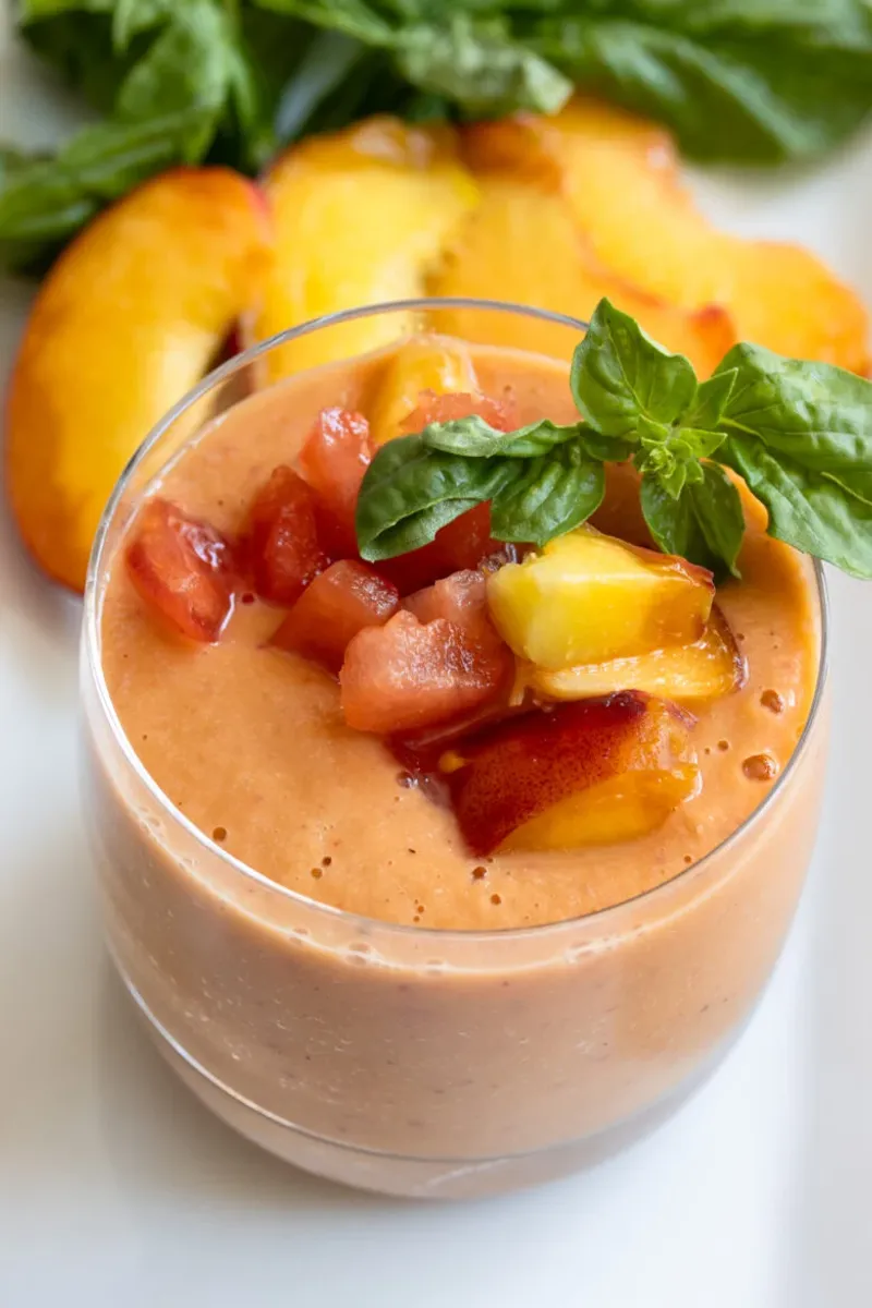 Peach Basil Bliss