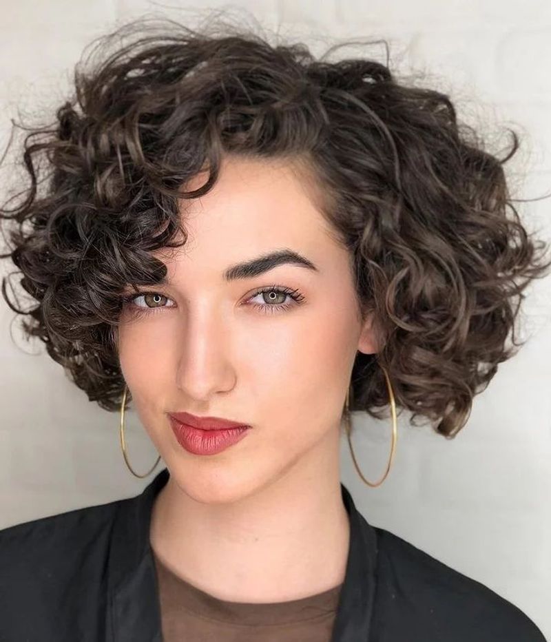 French Bob with Curls