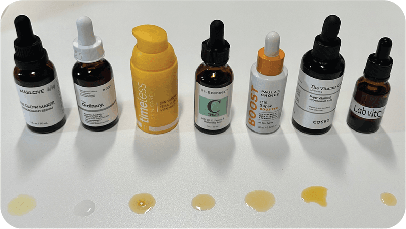 Overpriced Vitamin C Serums