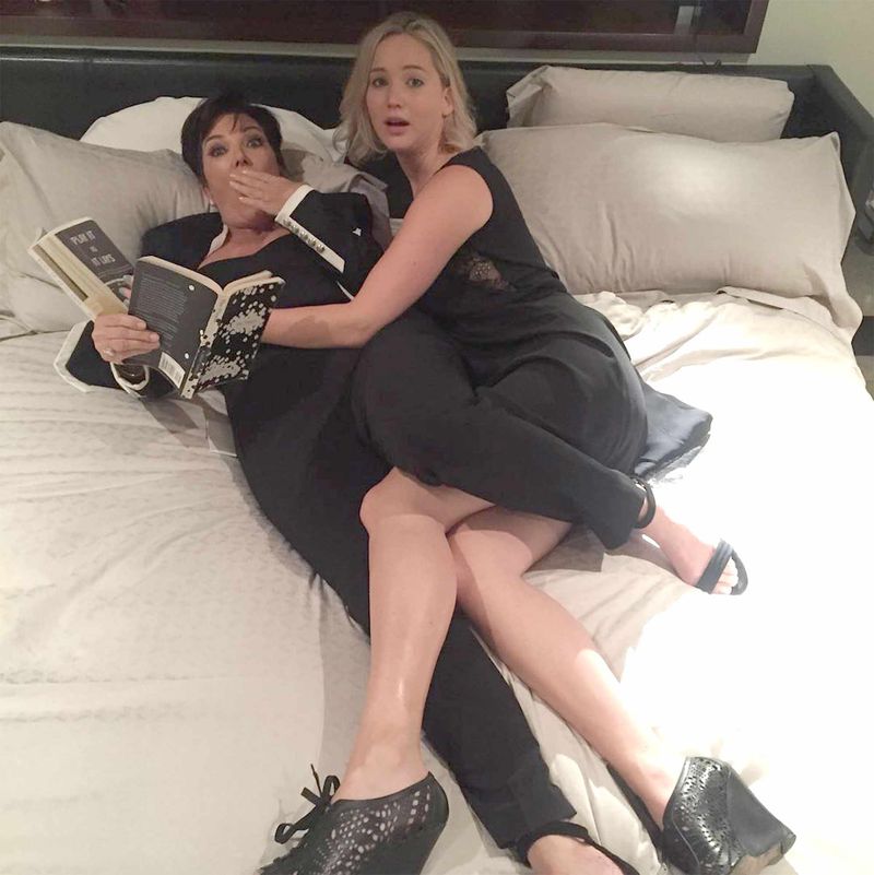 Kris Jenner & Jennifer Lawrence