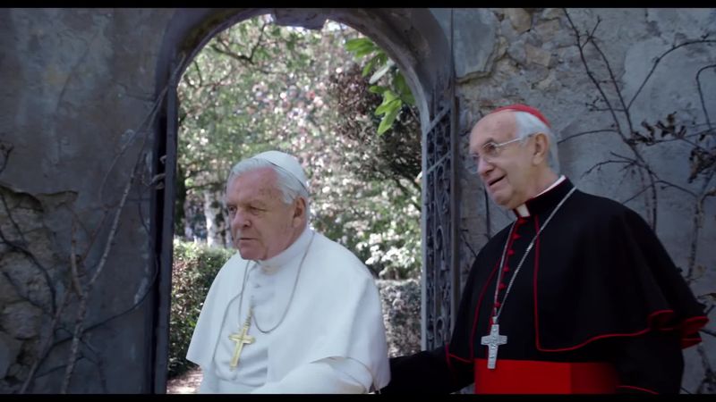 Anthony Hopkins as Pope Benedict XVI