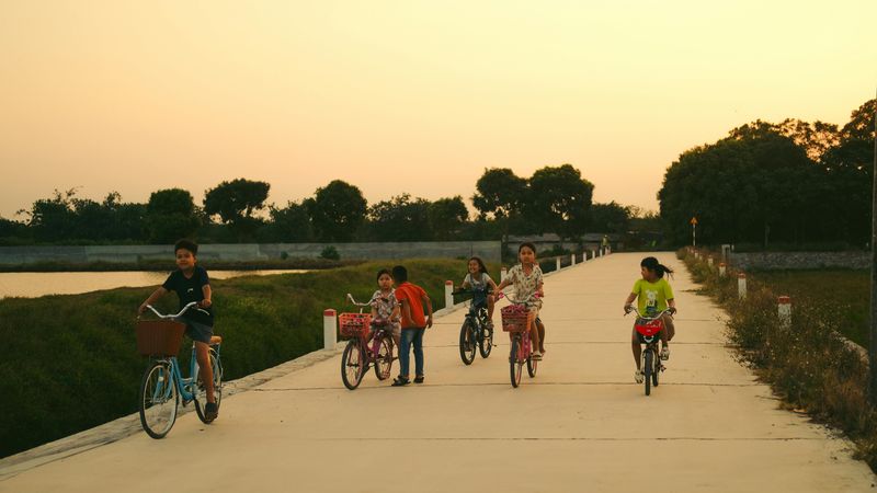 Riding Bikes Until the Streetlights Came On