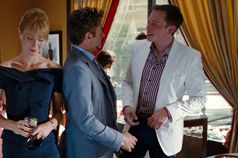 Elon Musk – Iron Man 2