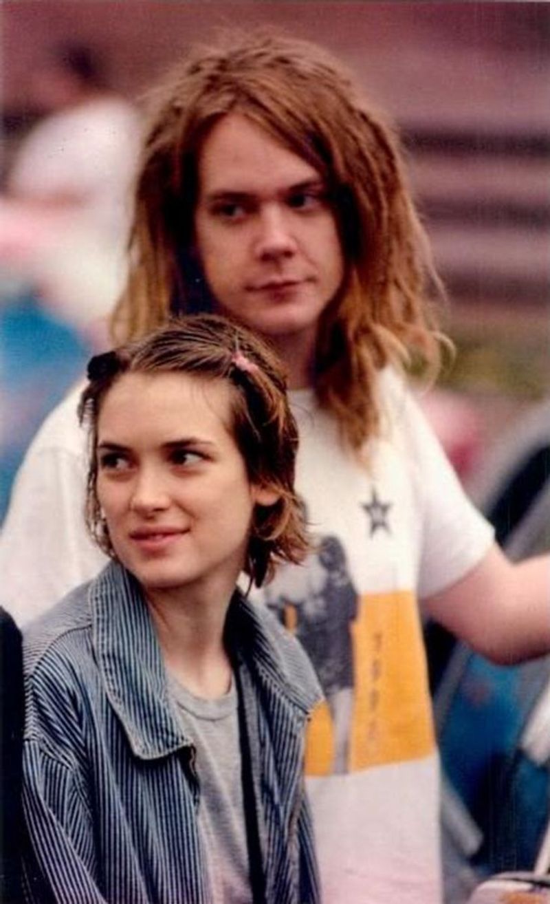 Winona Ryder and Dave Pirner