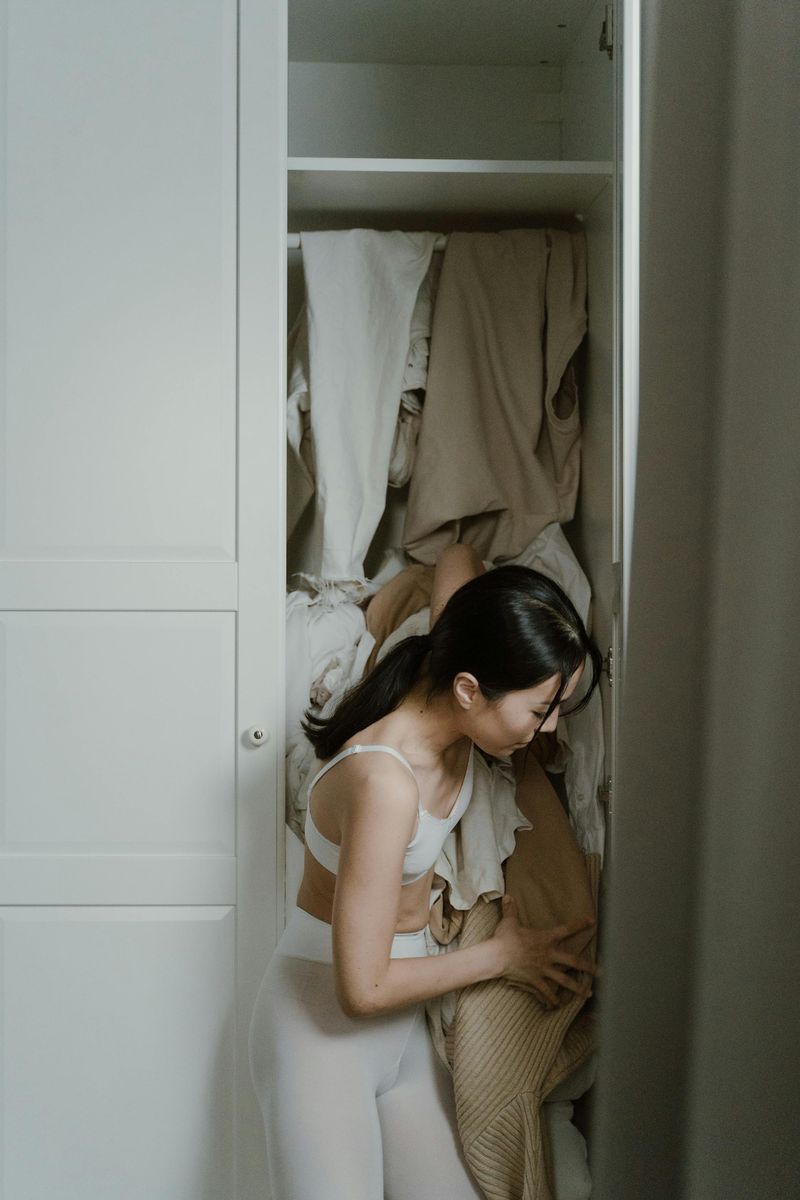 Declutter one small area daily to keep your space calm and organized.