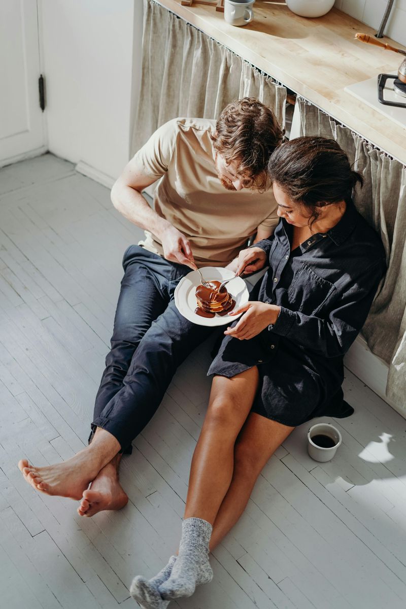 “I saved you the last bite.”
