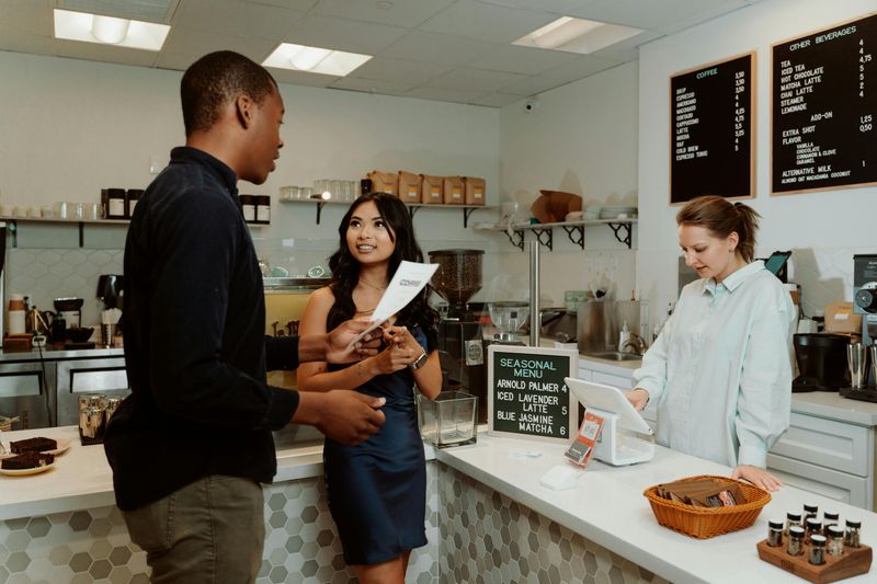 How he treats the server or people around him