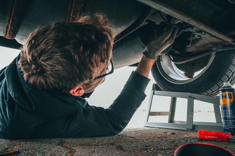 The Car Mechanic Stand-In