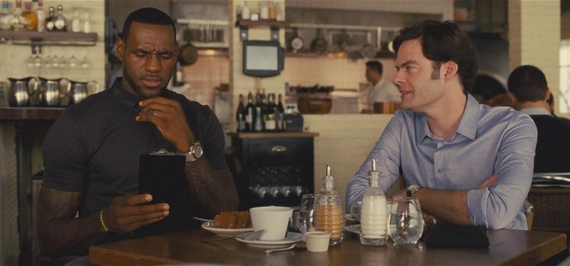 LeBron James Shoots and Scores in 'Trainwreck'