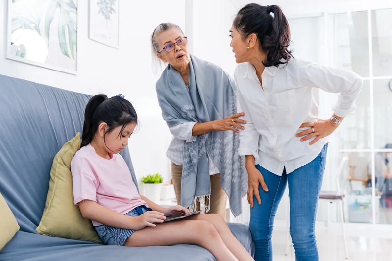 “You’re raising your kids wrong.”