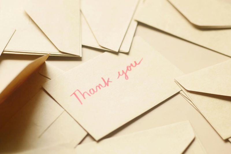 Sending Handwritten Thank-You Notes