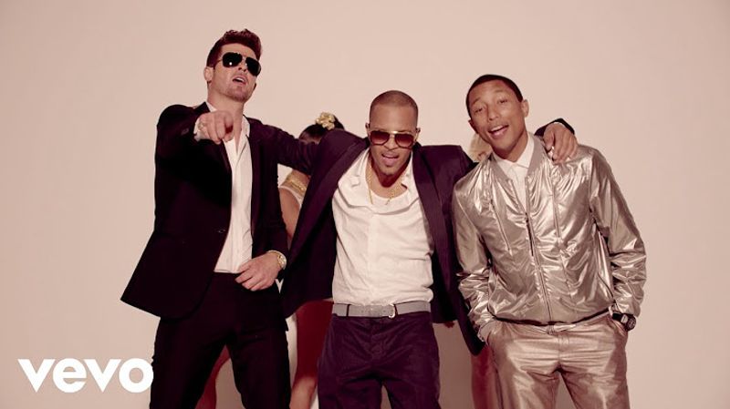 Robin Thicke and Pharrell Williams – Blurred Lines