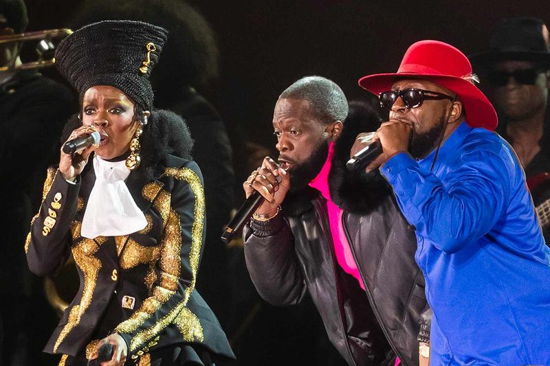 The Fugees (Wyclef, Pras, Lauryn)