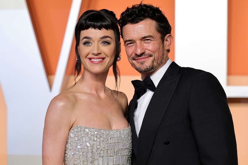 June: Katy Perry & Orlando Bloom
