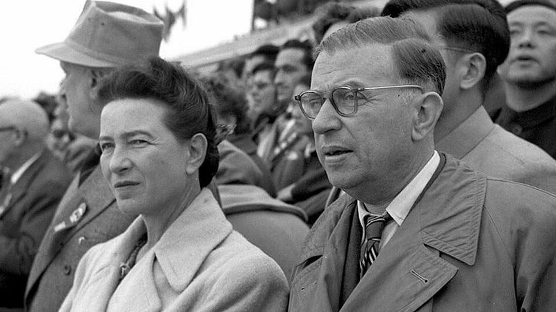 Jean-Paul Sartre & Simone de Beauvoir