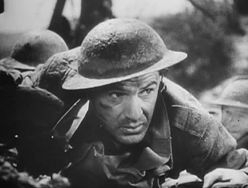 Gary Cooper as Sgt. Alvin York in Sergeant York (1941)