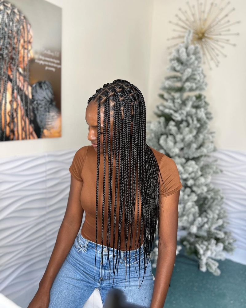 Knotless Box Braids