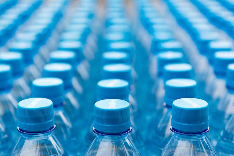 Cases of Bottled Water