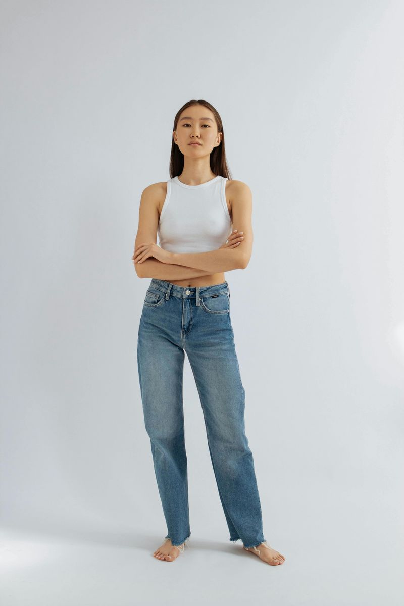 Straight-Leg Jeans