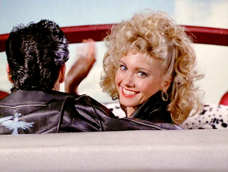 Olivia Newton-John as Sandy in Grease