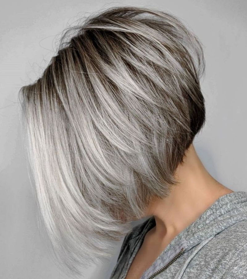Sleek Angled Bob
