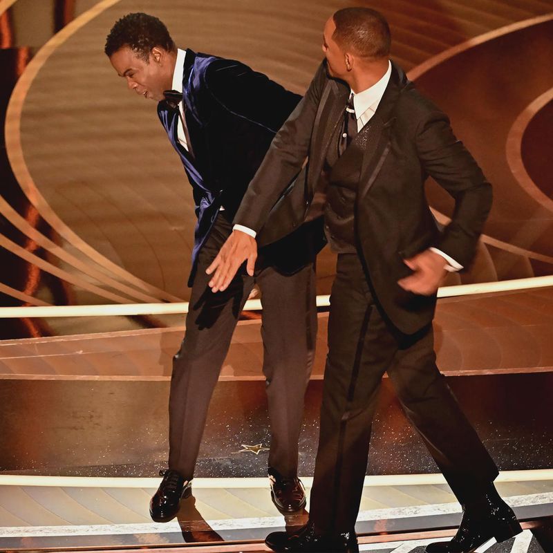 Will Smith Slaps Chris Rock (2022 Oscars)
