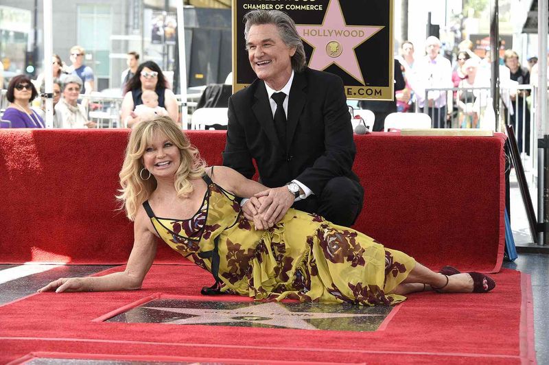 Goldie Hawn & Kurt Russell