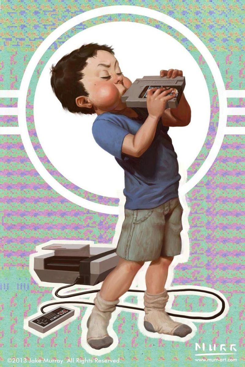 Blowing Into Nintendo Cartridges to Make Them Work