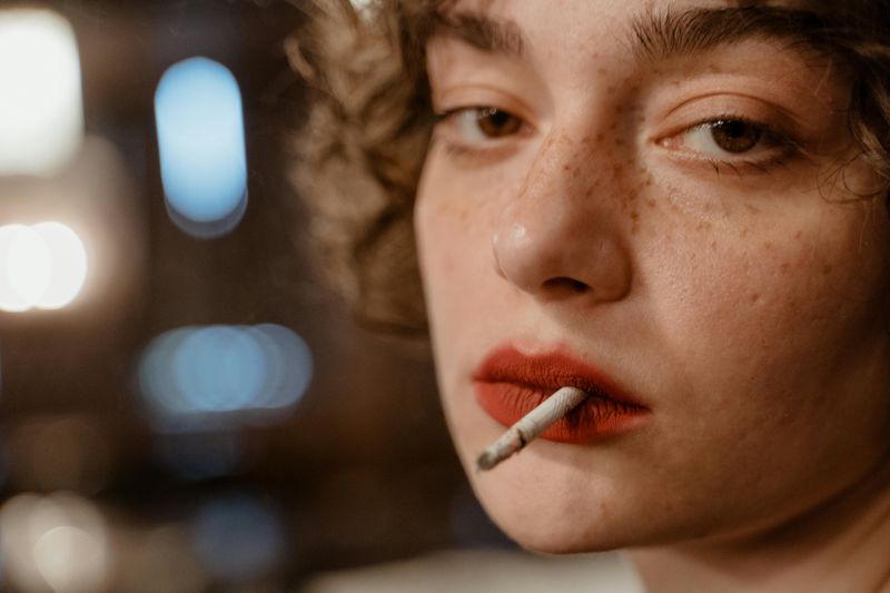 Lighting Up Cigarettes