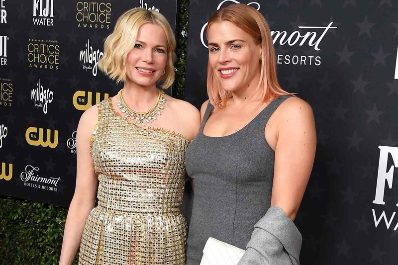 Michelle Williams and Busy Philipps
