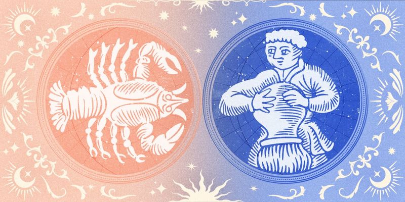 Cancer and Aquarius