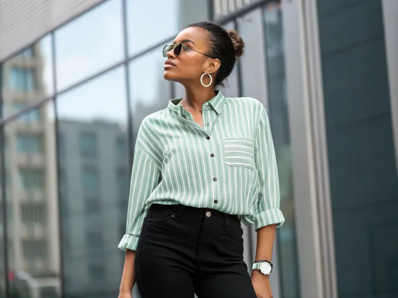 Lightweight Button-Down Shirt