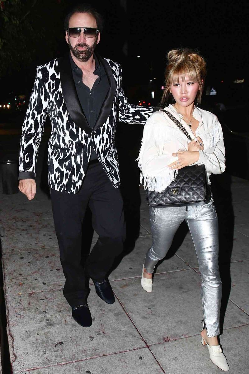Nicolas Cage & Erika Koike – Ended after 4 days in 2019