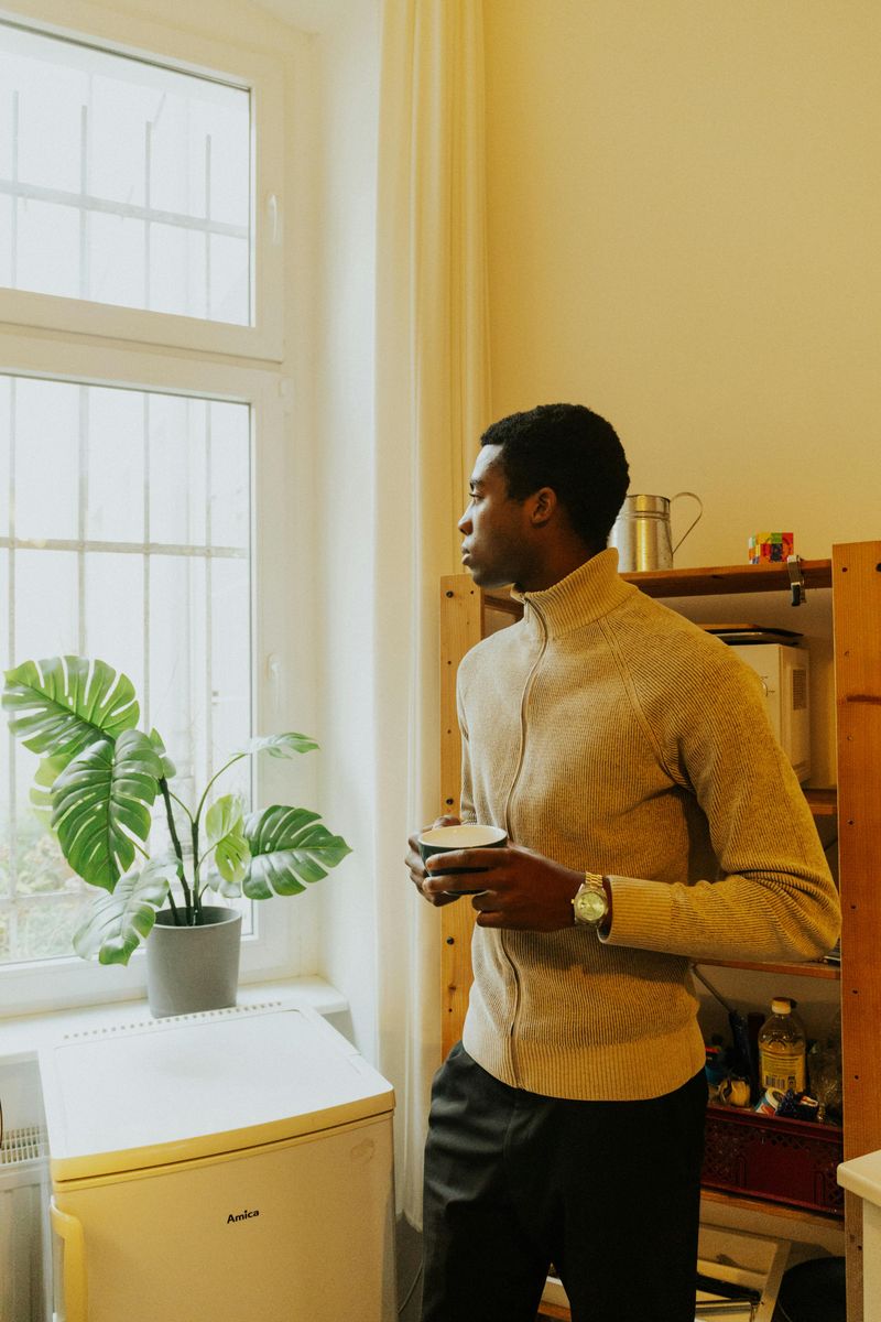 You’ve never been to his home (or you’re never invited inside).