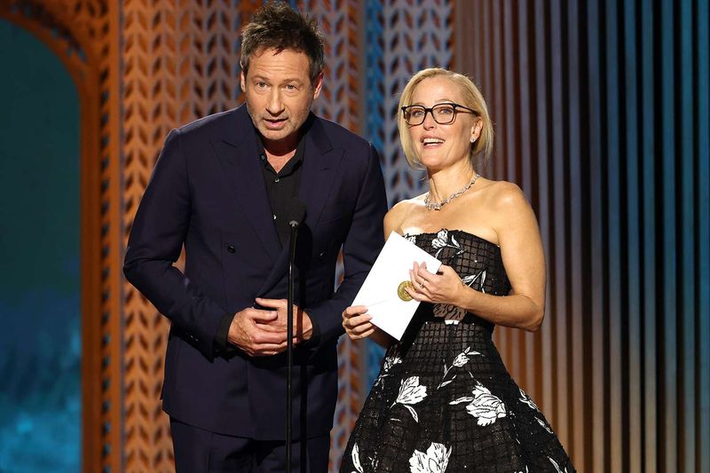 Gillian Anderson & David Duchovny